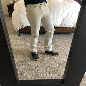 White 7 for all Mankind 'Slimmy' 32x34